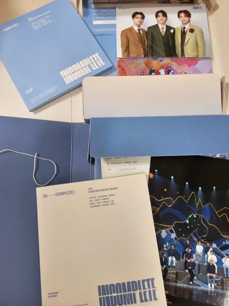 SEVENTEEN(セブンティーン・セブチ) INCOMPLETE HANABI DVD ブルーレイ 