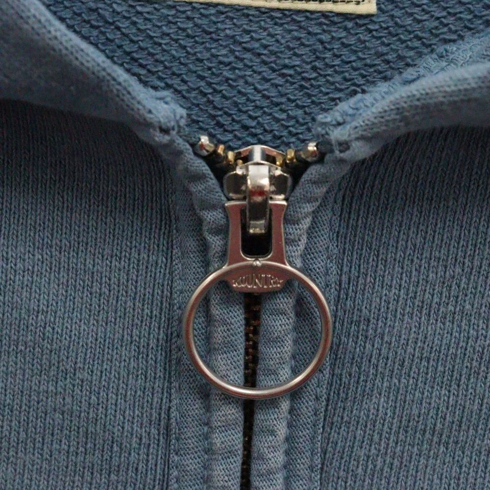 キャピタル　パーカー KAPITAL - KAPITAL キャピタル 裏毛 ZIP UP GYM ユーズド加工