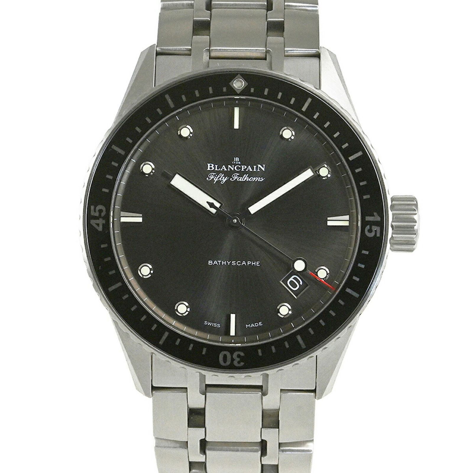 BLANCPAIN ブランパン フィフティ ファゾムス フライバック バチスカーフ 腕時計 5000-1110-70B