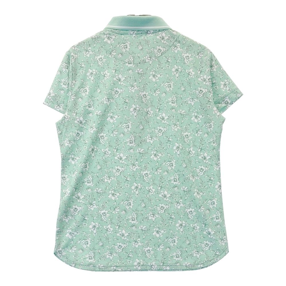 サイズ M CALLAWAY キャロウェイ モデル 半袖ポロシャツ 花柄 グリーン系 240101530711 ゴルフウェア レディース ストスト