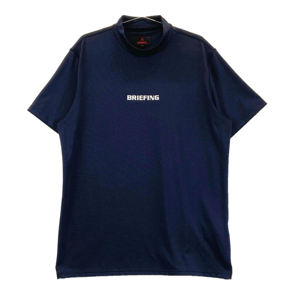 新品BRIEFINGブリーフィングゴルフ モックネックTシャツ サイズ：XL BRIEFING GOLF ブリーフィング モックネック 半袖 Tシャツ