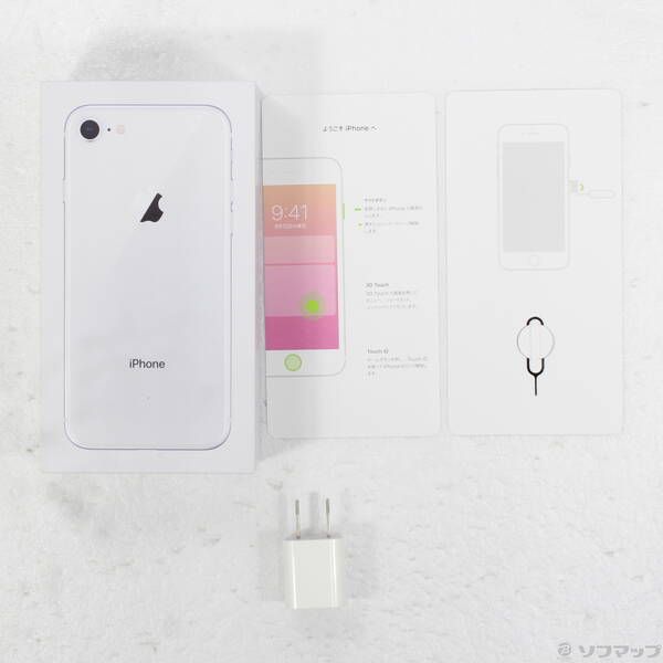 中古品〕 iPhone8 64GB シルバー MQ792J／A SIMフリー【368】 - メルカリ
