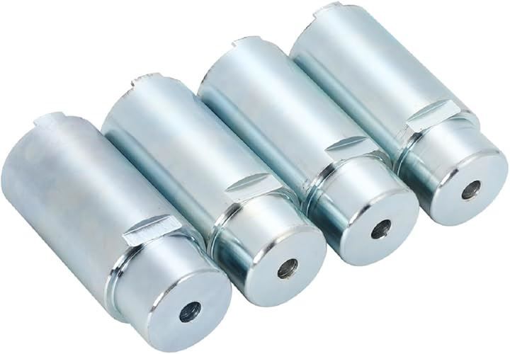 New self 2柱リフト アタッチメント スペーサー 延長アダプター 4個セット 50Φ ビシャモン Bishamon 現行 ゲタ 門柱 門型 二柱 スギヤス 社外品 100mm