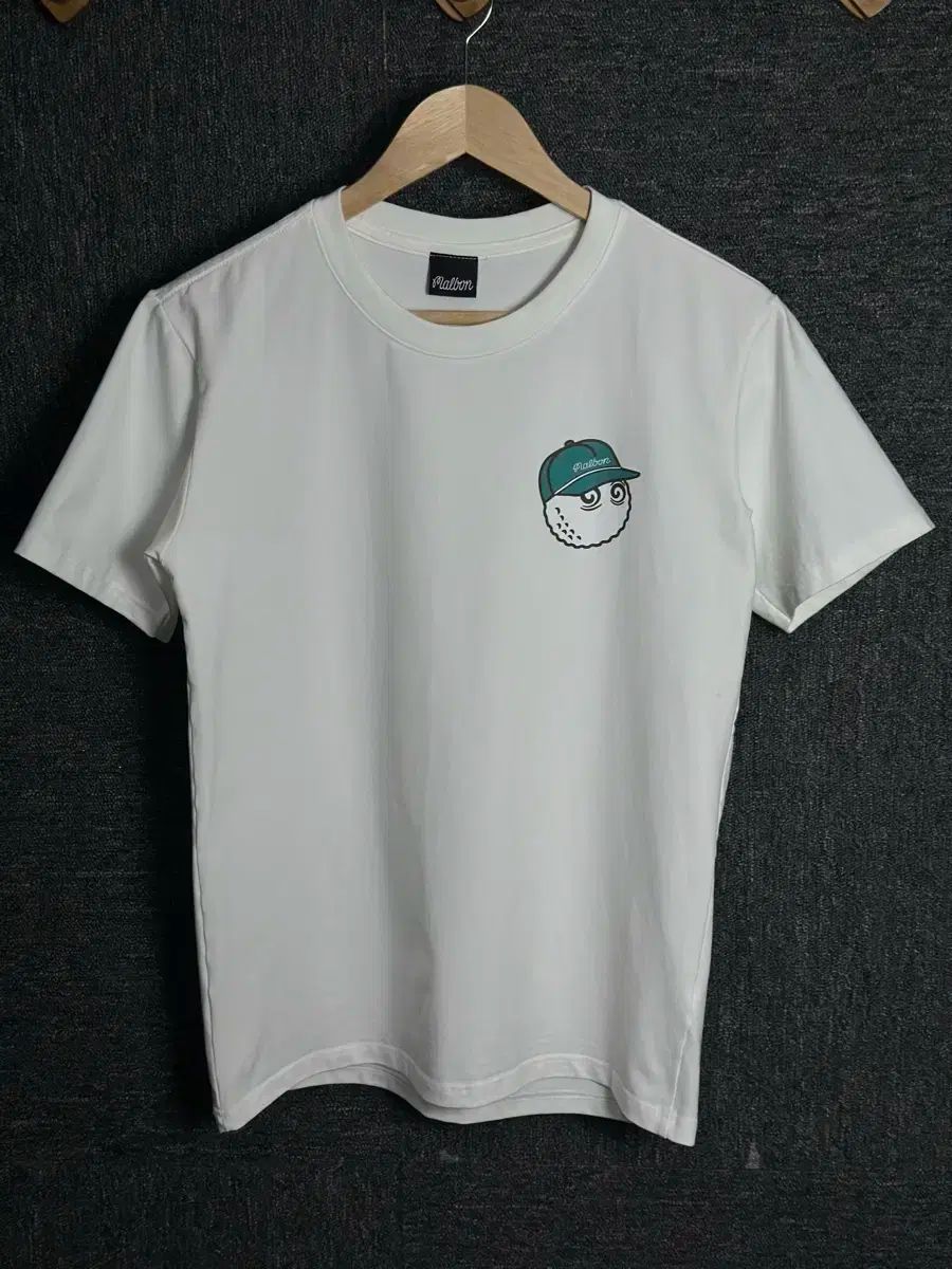 MALBON GOLF マルボンゴルフ ホワイト 半袖 Tシャツ