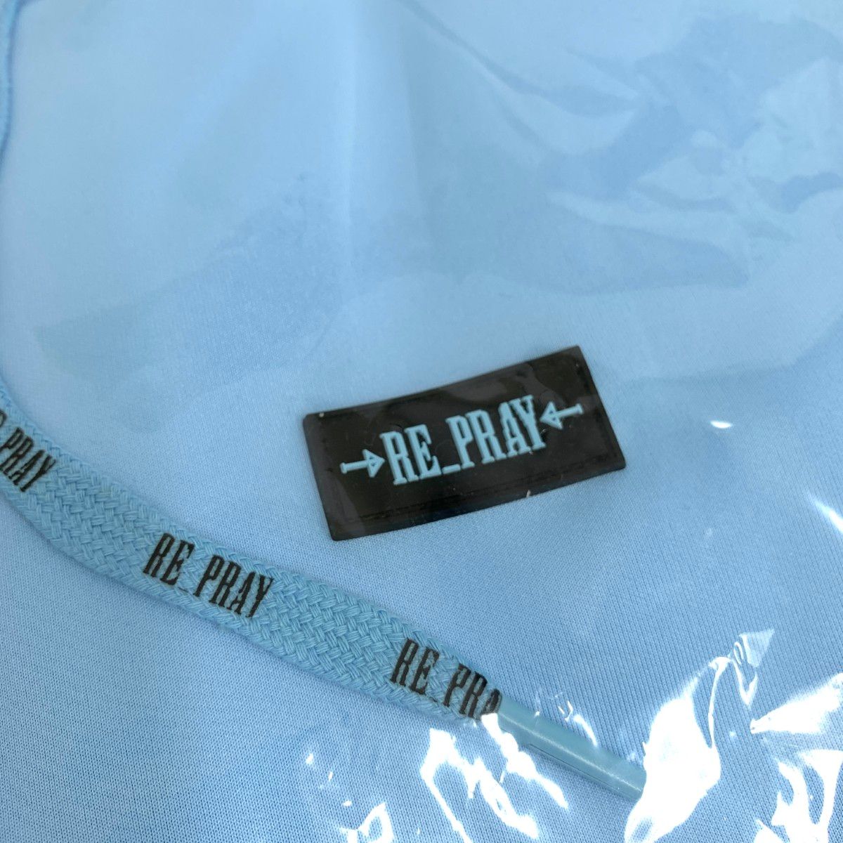 未使用品 羽生結弦 RE_PRAY ICE STORY 2nd TOUR リプレイツアー  ジップパーカー サイズ:M  ブルー  レディース 　240002231064 未使用品 羽生結弦 RE_PRAY ICE STORY 2nd TOUR リプレイツアー