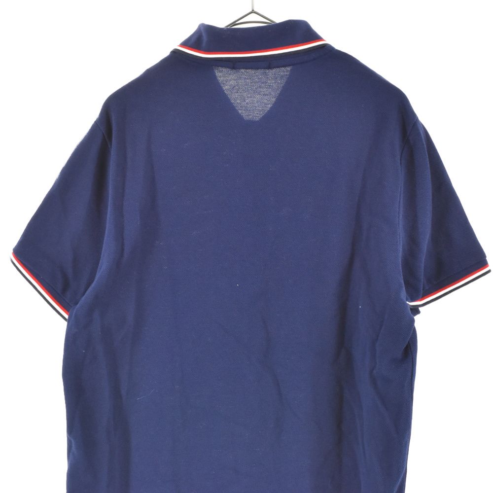 MONCLER モンクレール XS レディース 半袖 ポロシャツ ネイビー ネイビーブルー ポロシャツ : トップ＆Tシャツ 向けの