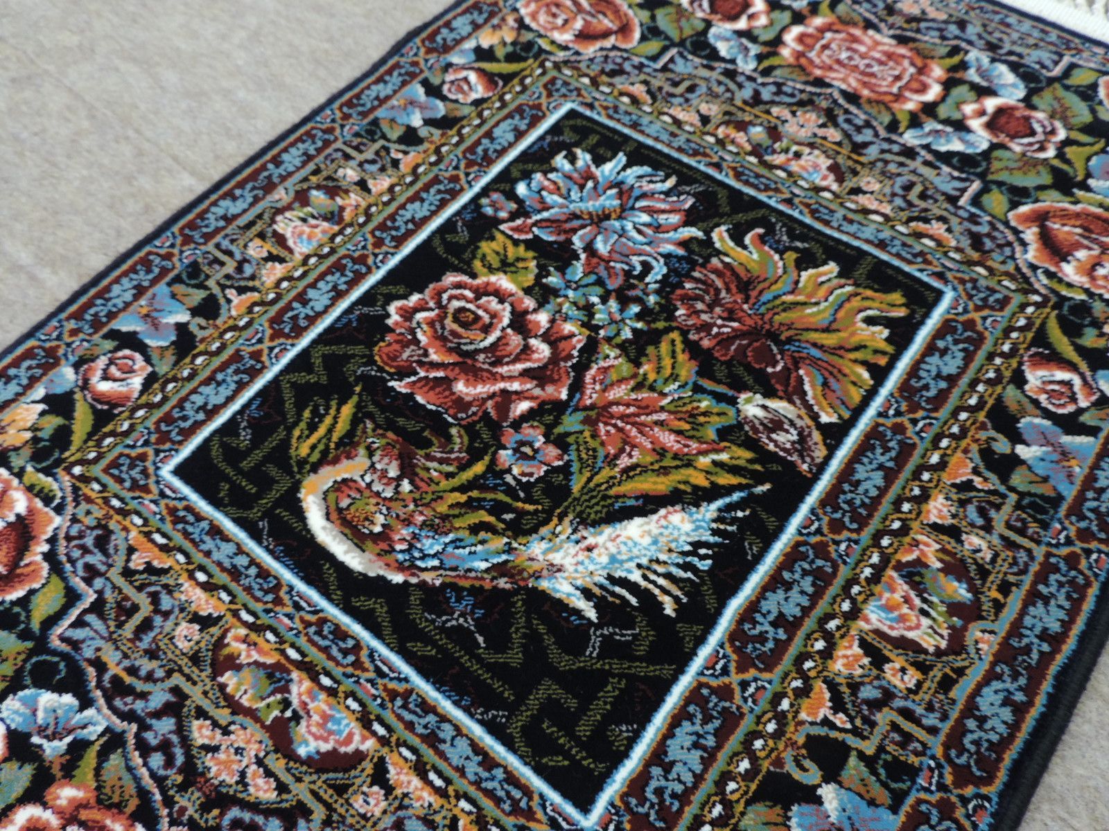 ペルシャ絨毯 カーペット ラグ 玄関マット 100万ノット 高密度 ソフト ペルシャ絨毯 カーペット ラグ 玄関マット 100万ノット 高密度 ソフト