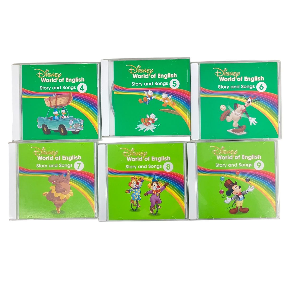 DWEディズニー英語システム/Story&Songs(CD12枚＋絵本12冊)