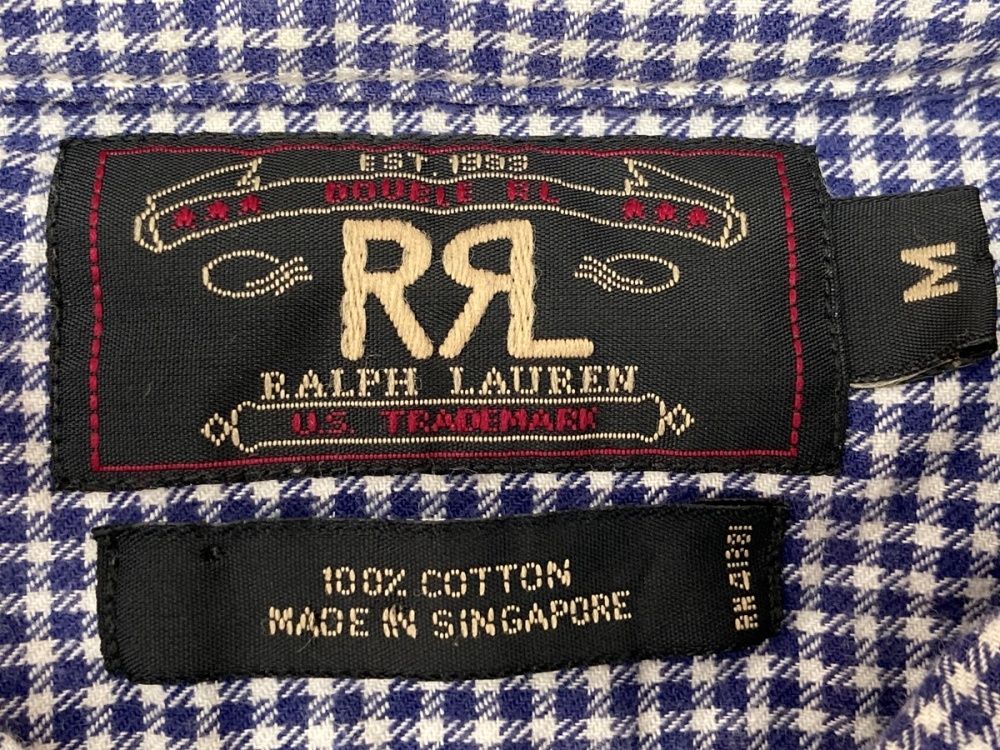 RRL ダブルアールエル　カフス　ビンテージ メール便可】RRL DoubleRL ダブルアールエル ビンテージ加工