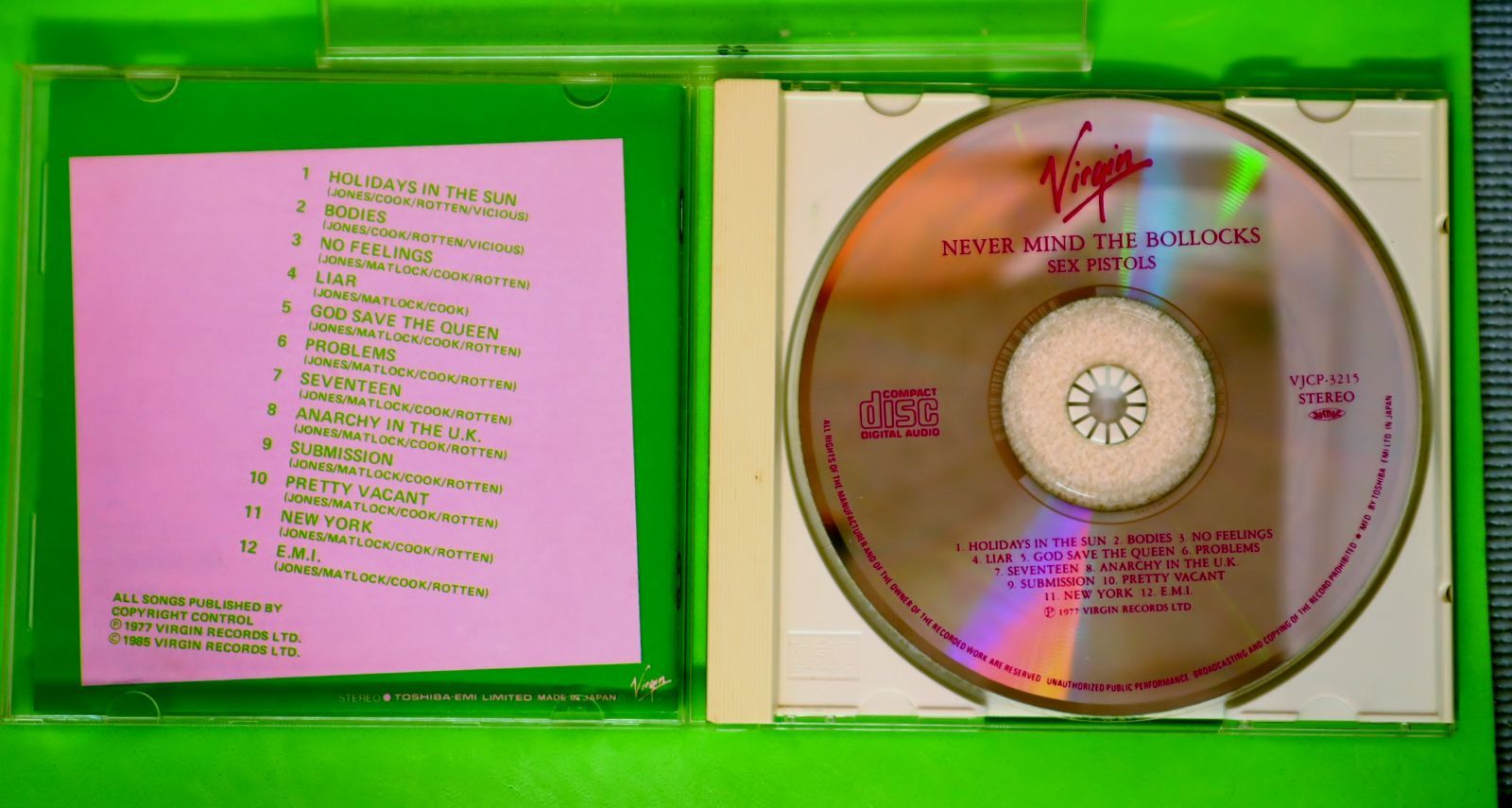 西ドイツ盤！ A2/B2 超高音質盤 THE SEX PISTOLS 極上2nd Guns N Roses Greatest Hits - Gold with White & Red Splatter