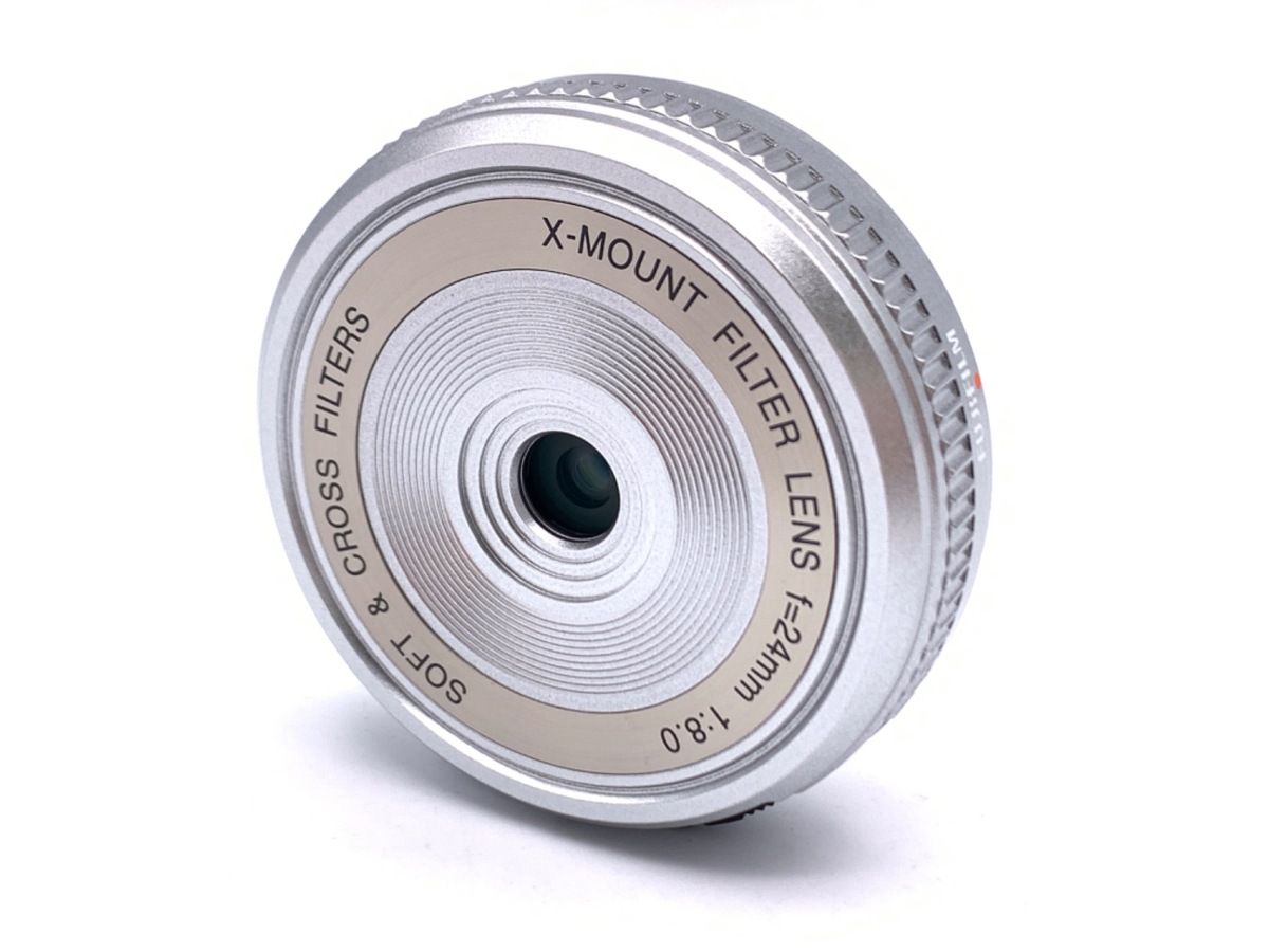 XM-FL シルバー　FUJIFILM フィルターレンズ　Xマウント　美品 中古】 【良品】 フジフイルム XM-FL Xマウントフィルターレンズ