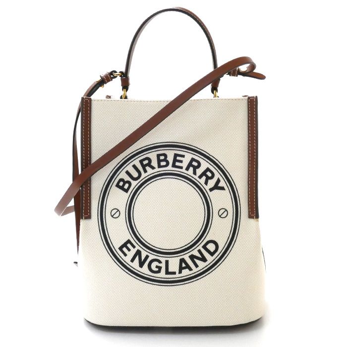 BURBERRY バーバリー スモール ロゴグラフィック 2Wayショルダーバッグ