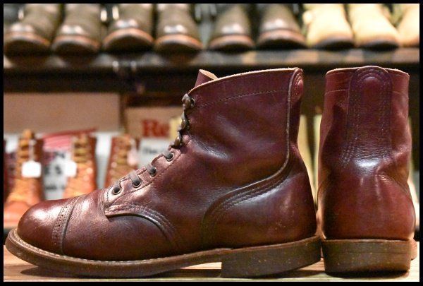 8D 箱付 良品 13年】レッドウィング 8011 アイアンレンジ マンソン