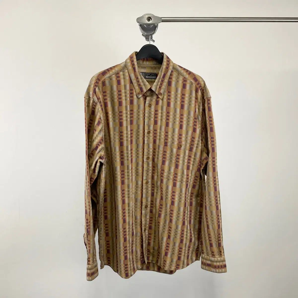 ヴィンテージ MISSONI SPORT パターン シャツ