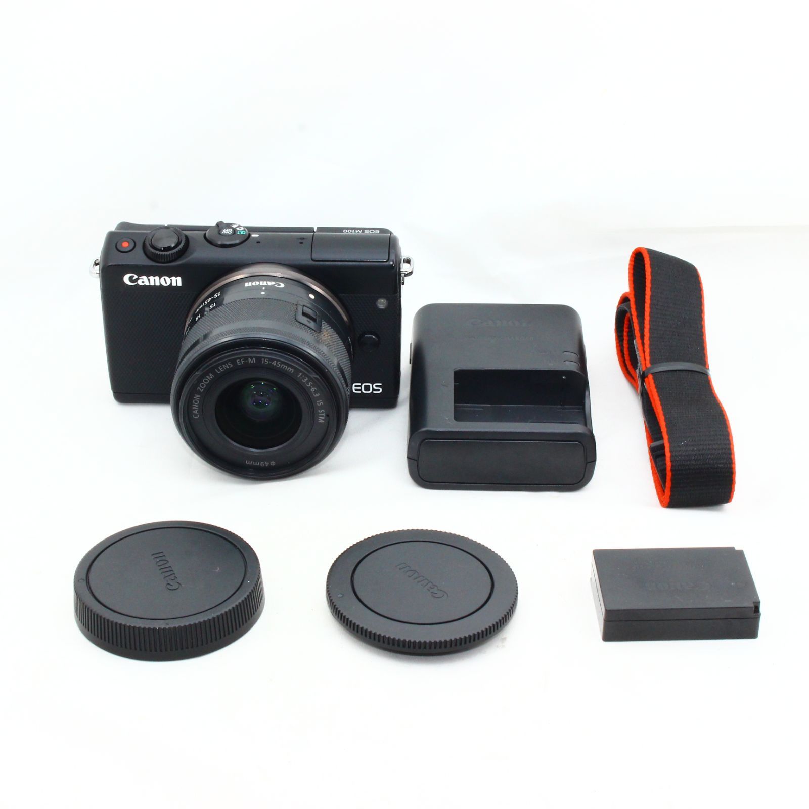 Canon ミラーレス一眼カメラ EOS M100 EF-M15-45 IS STM レンズキット ...