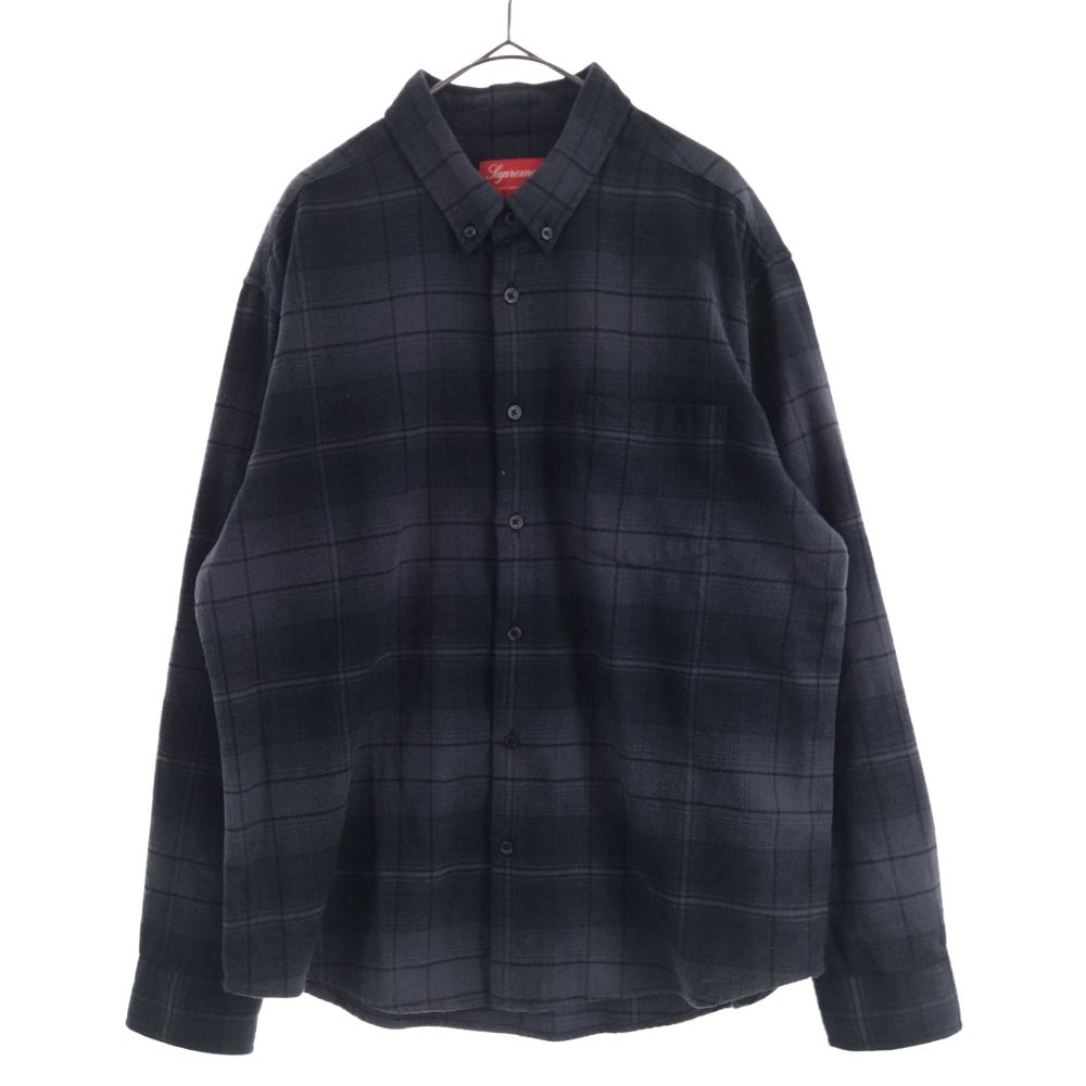 SUPREME (シュプリーム) 23SS Shadow Plaid Flannel Shirt シャドー