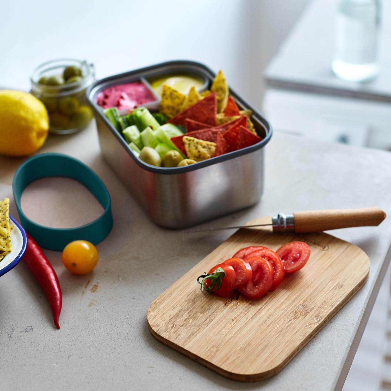 お弁当箱 サンドイッチボックスL