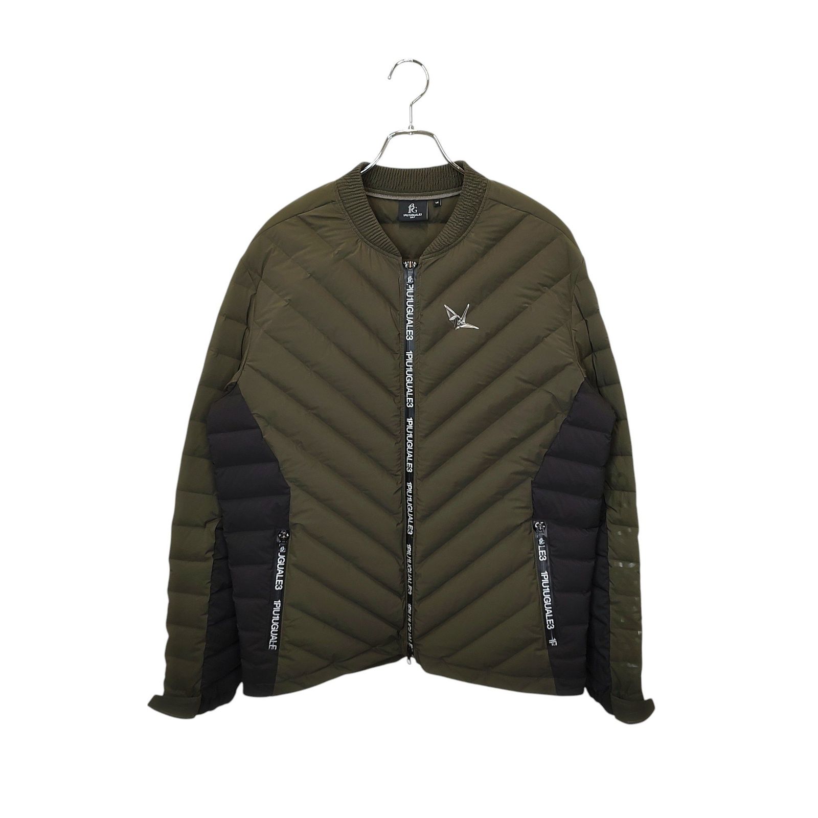 1PIU1UGUALE3 ゴルフジャケット VII ブラック/カーキ 1PIU1UGUALE3