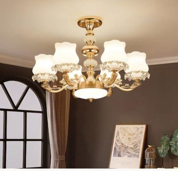 希少】DAIKO DCH-33687 シャンデリア 6灯 ヴィンテージ DAIKO