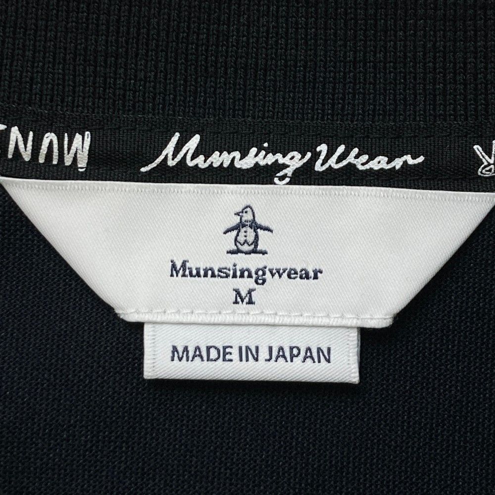 サイズ：M MUNSING WEAR マンシングウェア 半袖ポロ ワンピース