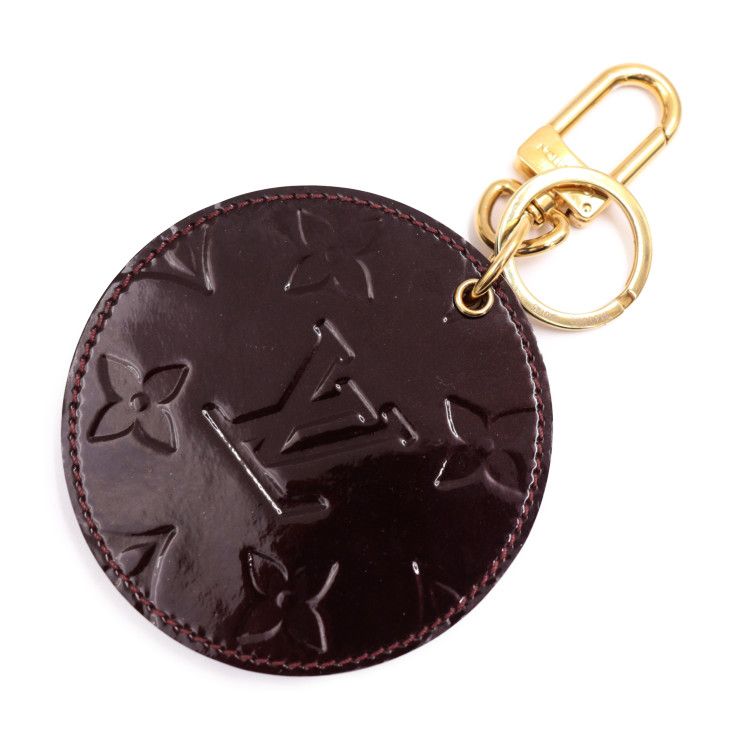 LOUIS VUITTON ルイ ヴィトン バッグチャーム LV ミラー キーホルダー