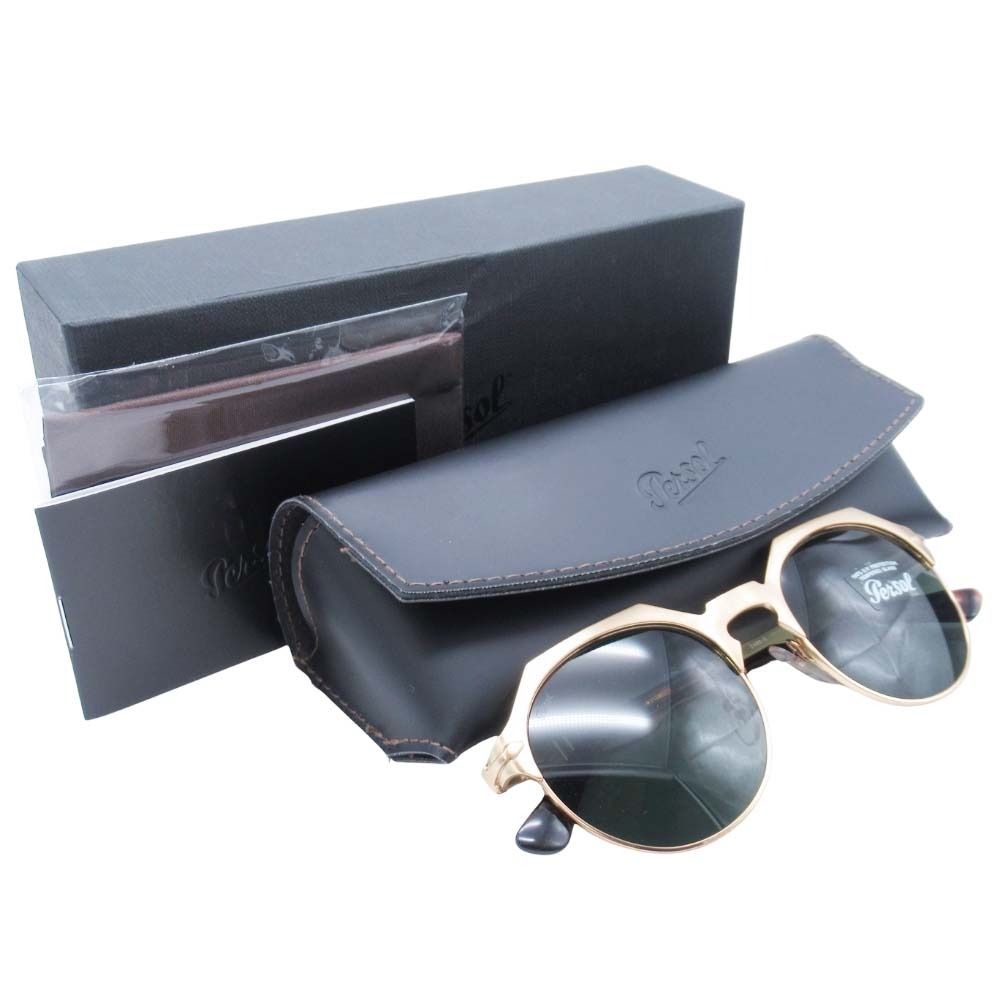 未使用 Persol ペルソール メタルフレーム クラウンパント型  