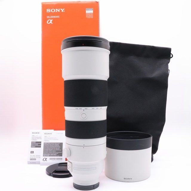SONY FE 200-600mm F5.6-6.3 G OSS SEL200600G｜超望遠ズームレンズ｜Eマウント対応 手ブレ補正搭載 元 属