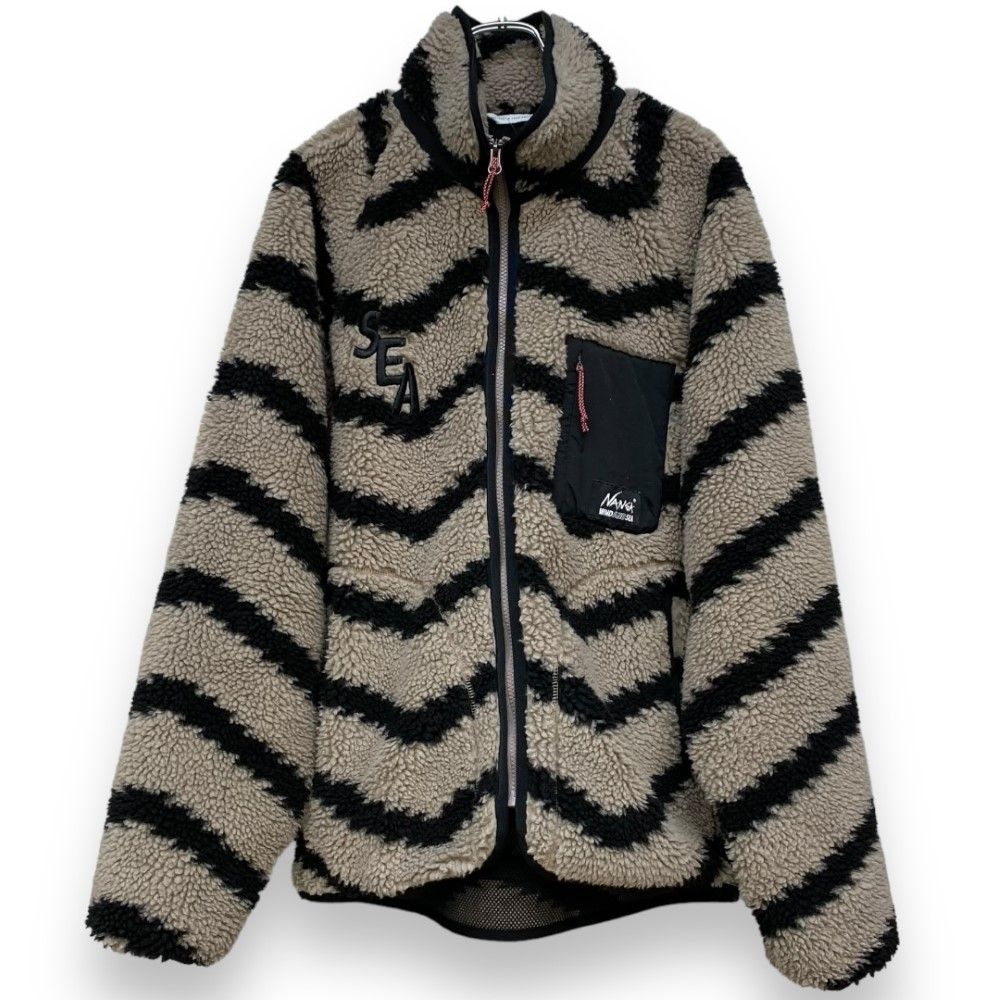NANGA×WIND AND SEA BOA FLEECE JACKET