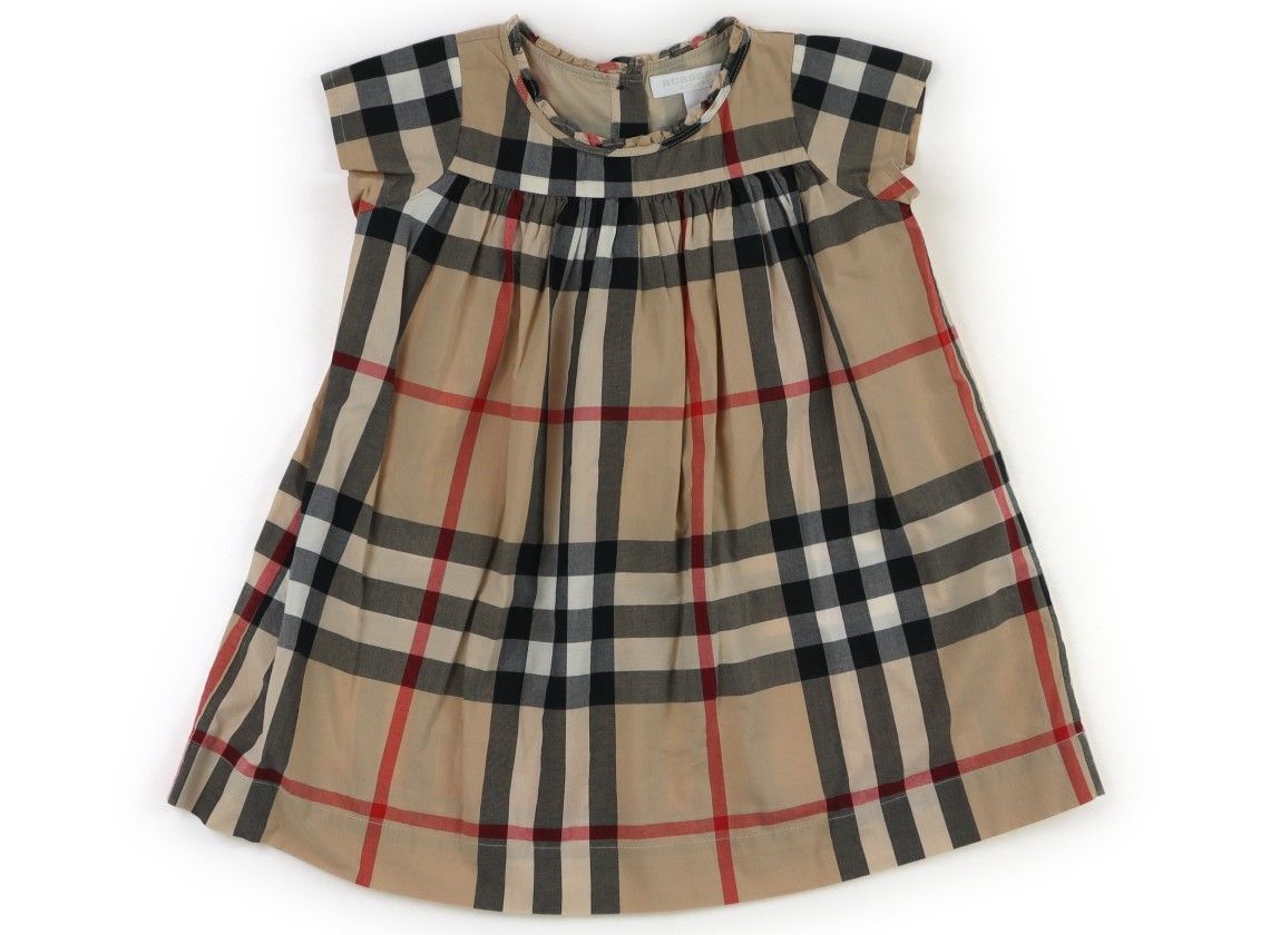 期間限定お値下！BURBERRY キッズ ワンピース BURBERRY（バーバリー） 「KIDS」シャツワンピース 120cm グリーン