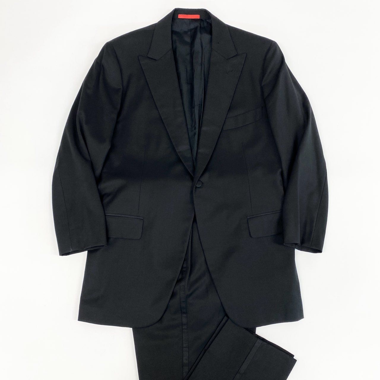 D06131 新品 ISAIA チョークストライプ スーツ 54　イザイア ISAIA (イザイア) GREGORY (グレゴリー) 130'S ARCHIVE 1957