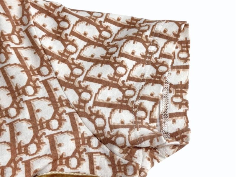 極美品 Christian Dior クリスチャンディオール 半袖VネックT