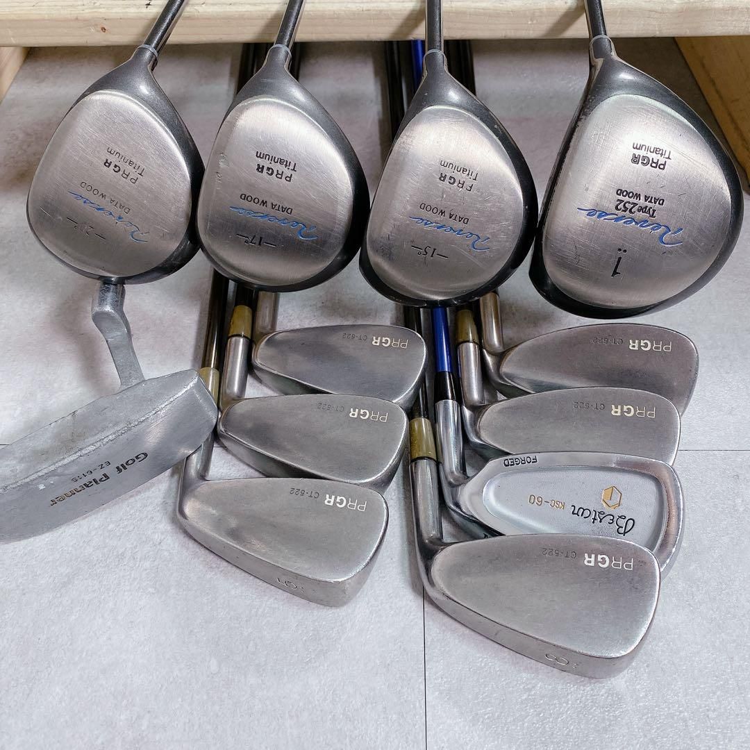 X563 プロギア KOSHIN 他 メンズ ゴルフ クラブセット 13点 - メルカリ