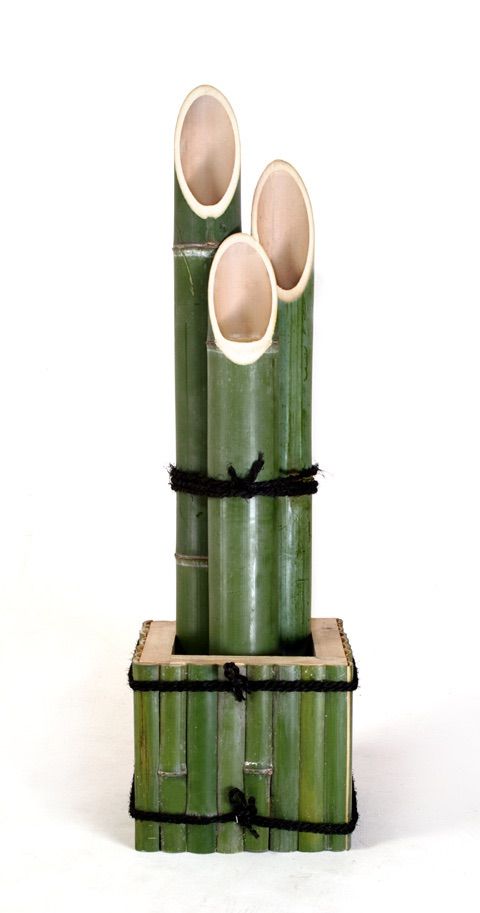 青竹門松3本組みセット 1対 正月 元旦