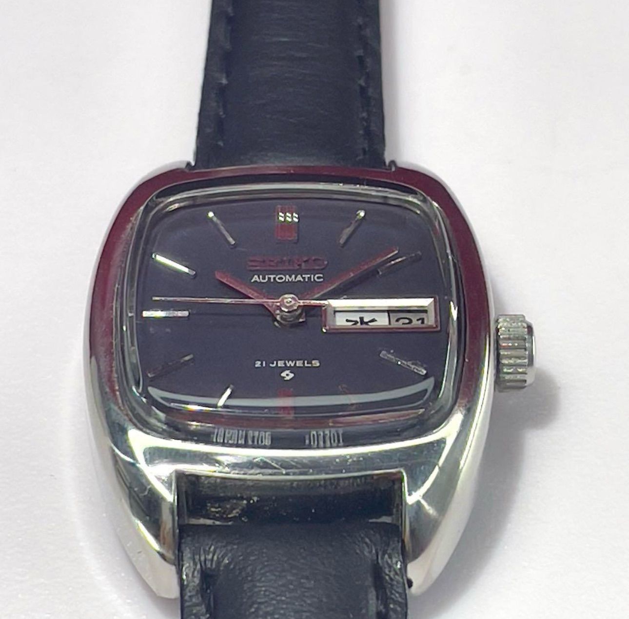 ★OH済 新品同様 70s SEIKO 自動巻 風防純正ガラス交換済 腕時計 ☆OH済 新品同様 70s SEIKO 自動巻 風防純正ガラス交換済 腕時計