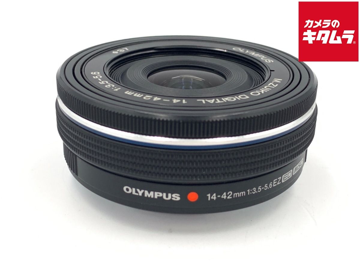 並品 オリンパス M.ZUIKO DIGITAL ED 14-42mm F3.5-5.6 EZ ブラック