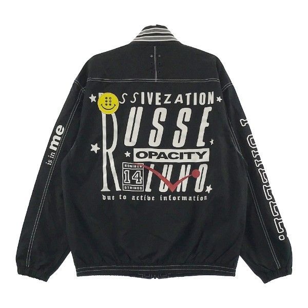 RUSSELUNO ラッセルノ RS-2230106 PANEL BLOUSON ジャケット ブラック系 4 ［240001840771］ - メルカリ