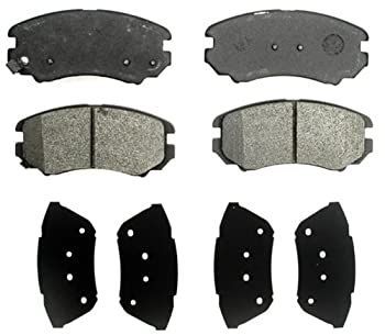 ACDelco 17D924M Professional Semi-Metallic Front Disc Brake Pad Set