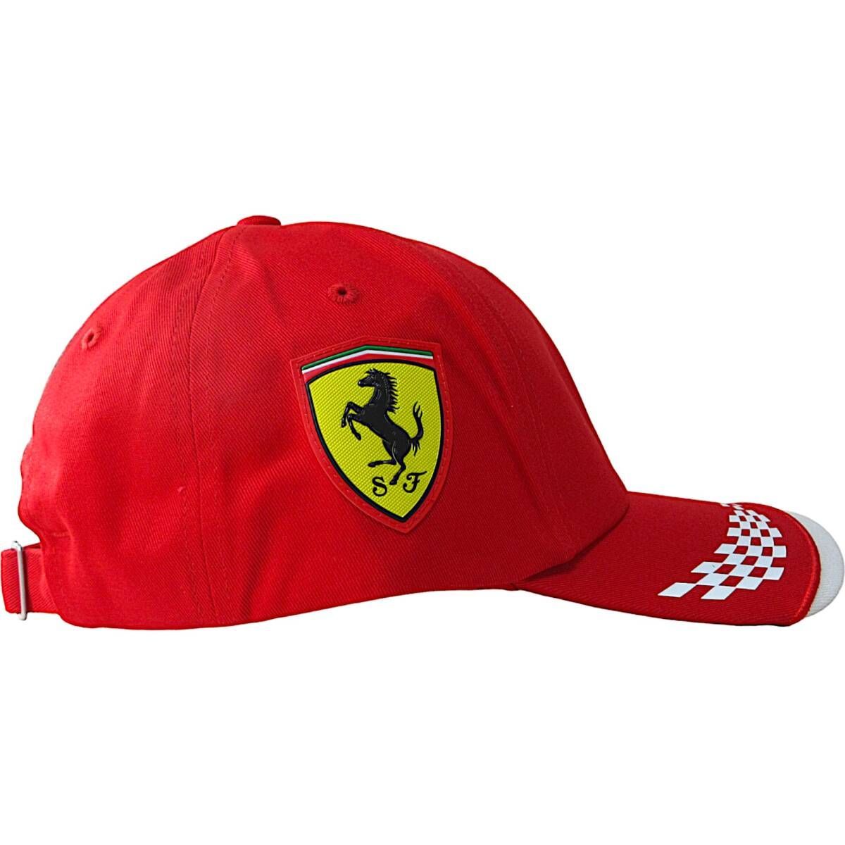 新品 PUMA×Scuderia Ferrari プーマ フェラーリ レプリカ チーム キャップ 帽子 頭回り(57-60cm)  レッド 022611