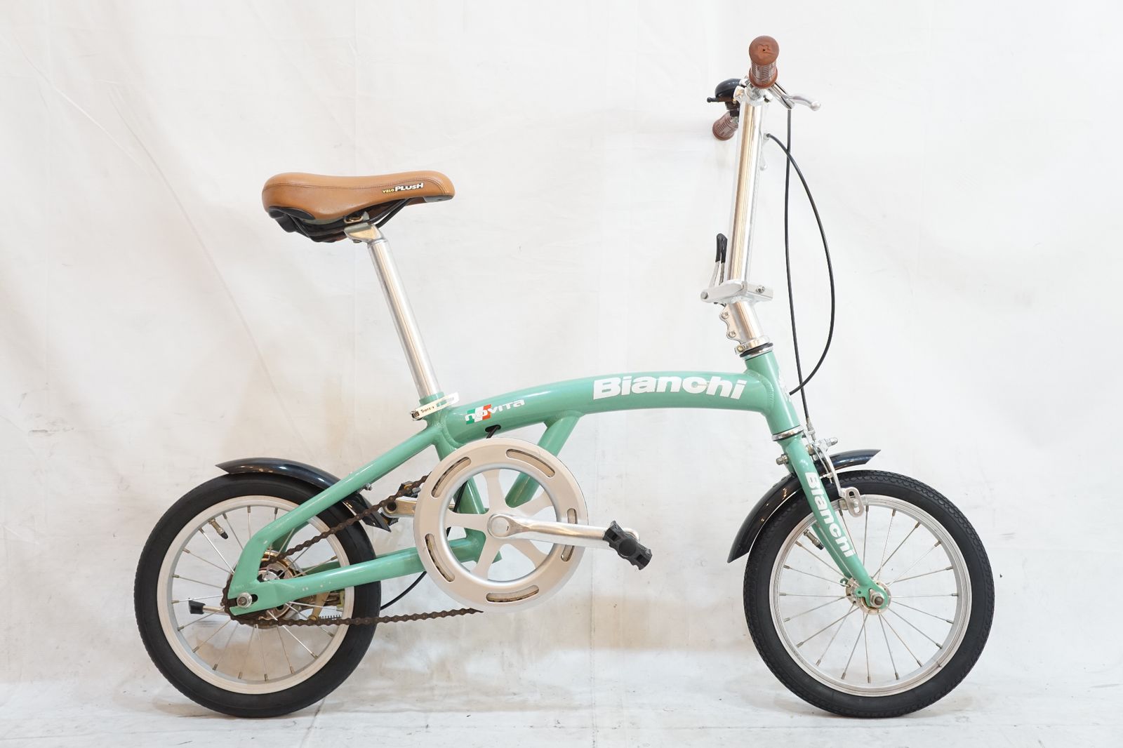 ジャンク BIANCHI ビアンキ NOVITA 2008モデル 14インチ 折り畳み自転車 | バイチャリ浦和ベース
