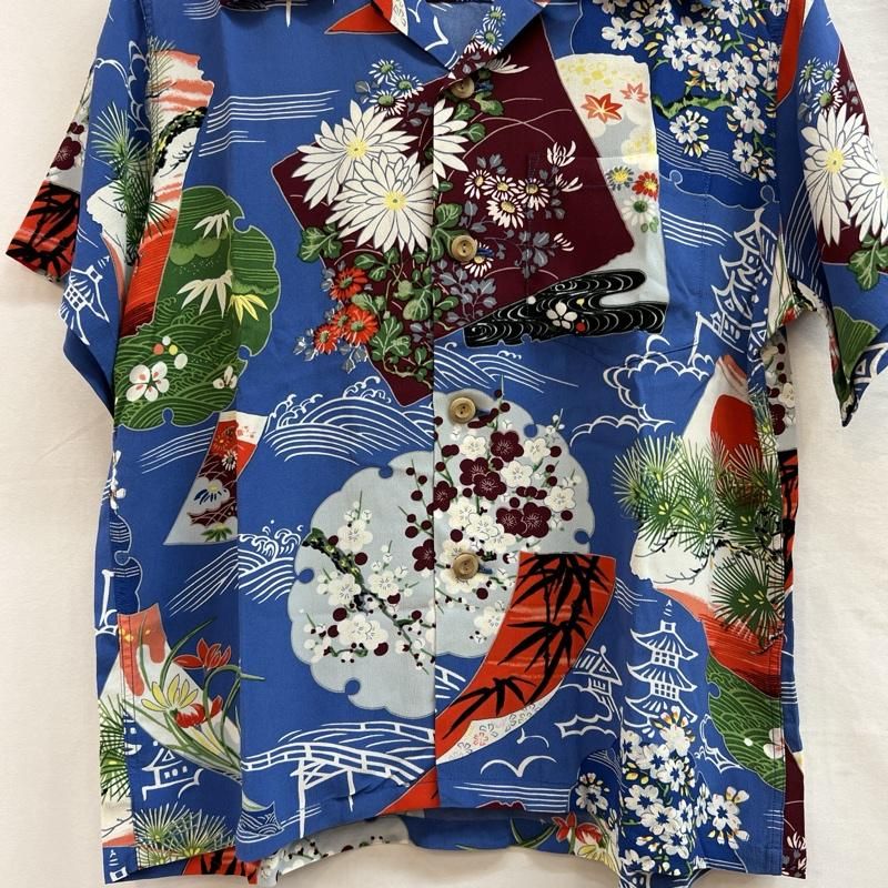 SUN SURF サンサーフ シャツ、ブラウス 半袖 RAYON S/S 