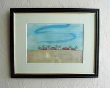 □ 沖縄山原の朝/アクリル肉筆画 □