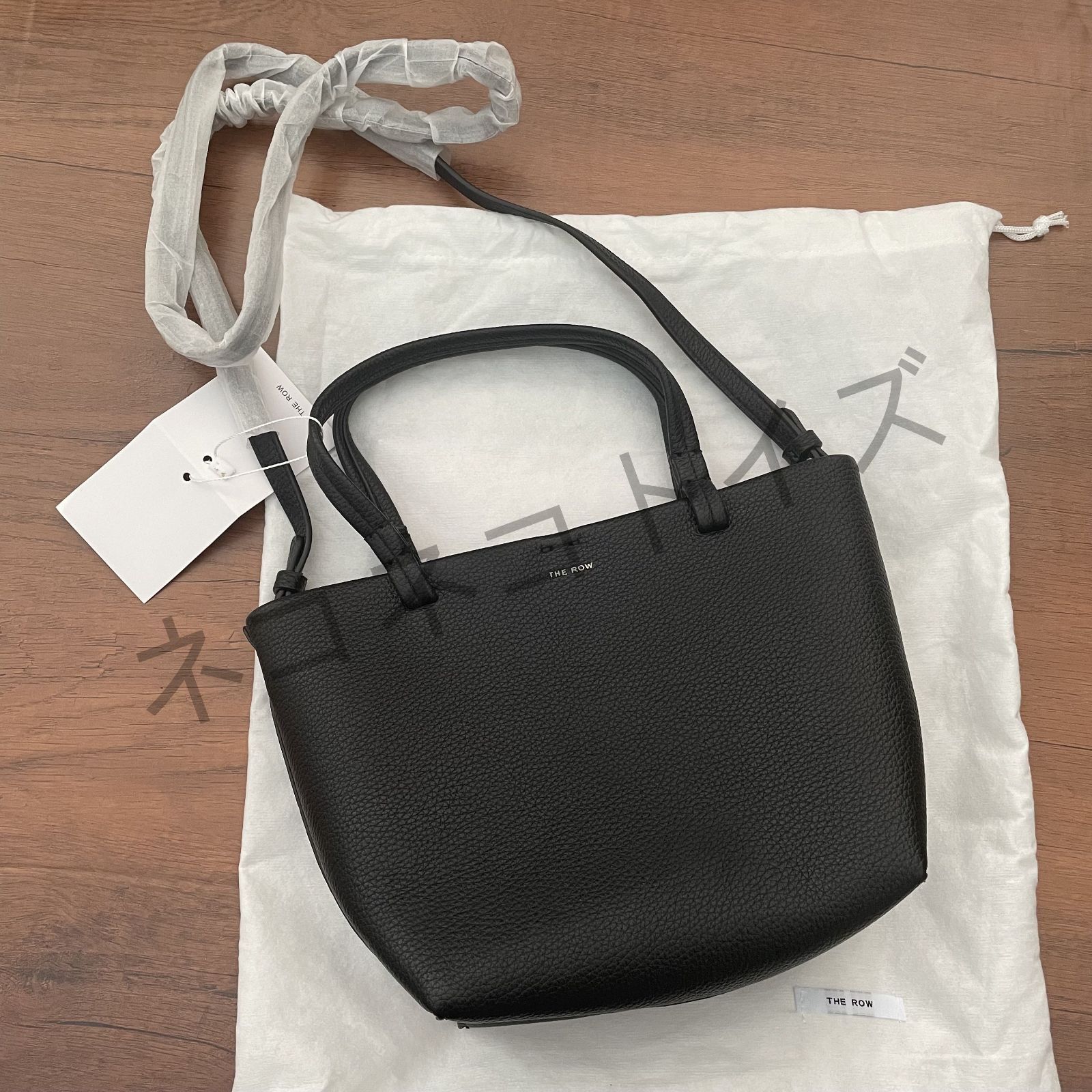 THE ROW Park Tote バッグ ブラック レディース トートバッグ 2way 黒 ブラック