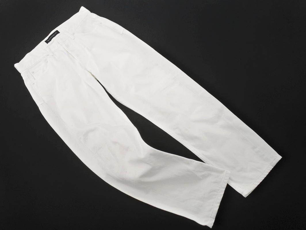 MADISONBLUE マディソンブルー ボタンフライ デニムパンツ size1|白 ◎レディース