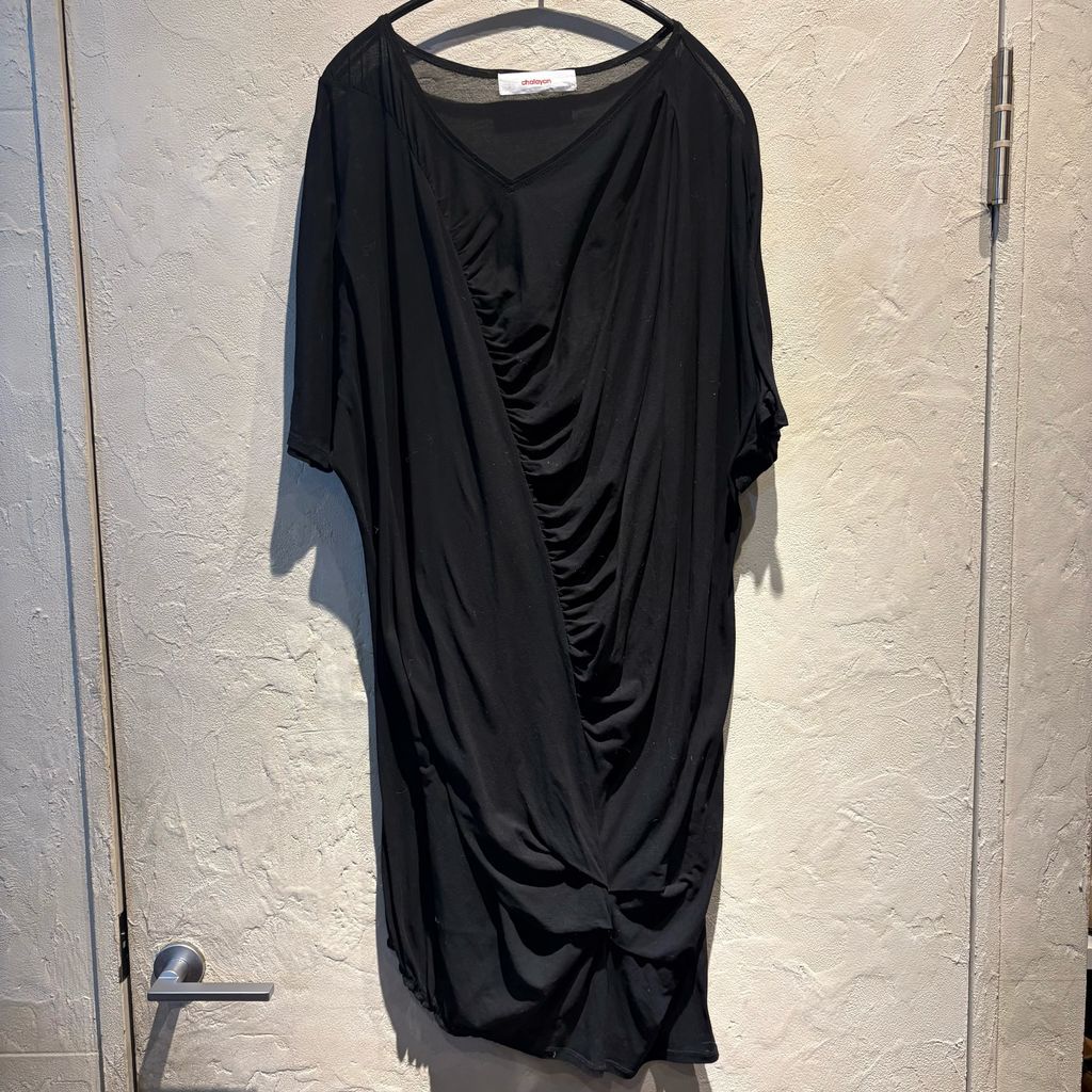 CHALAYAN チャラヤン シースルーワンピース ブラック 代官山A10