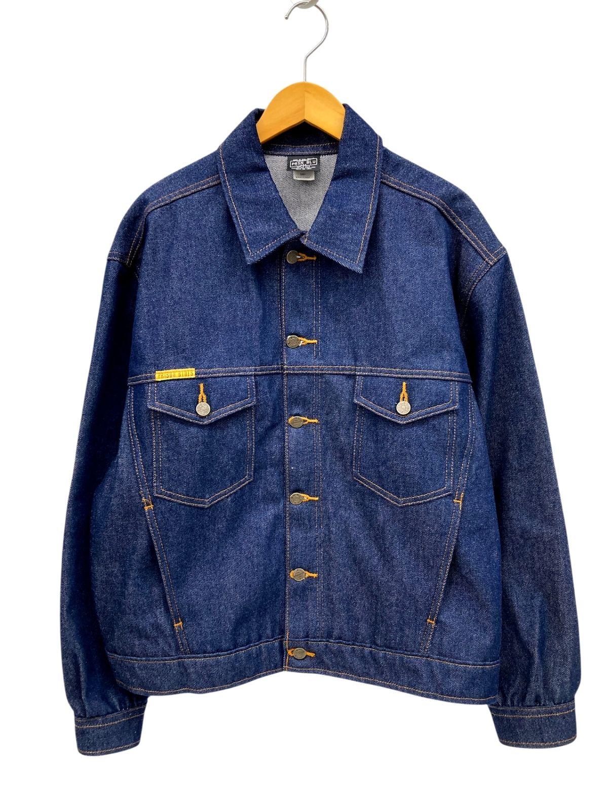 PRSN BLU インディゴ デニムジャケット　プリズンブルース PRSN BLU インディゴ デニムジャケット プリズンブルース Amazon