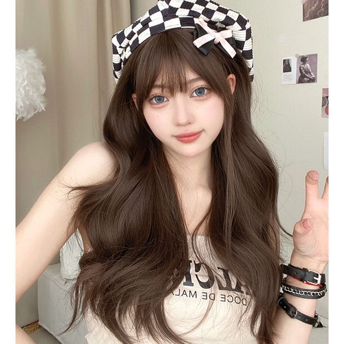 5点　ウィッグ かつら フルウィッグ ロング 長い髪 巻き髪 前髪 小顔効果 Amazon.co.jp: ウィッグ かつら フルウィッグ ロング ロング