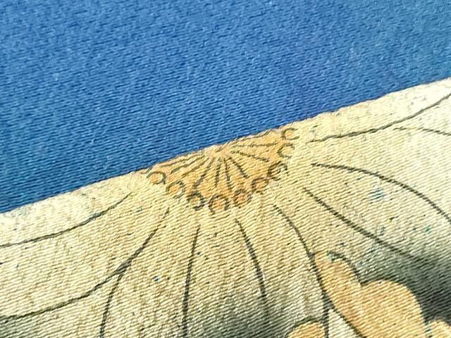 平和屋着物○六通柄袋帯 作家物 絞り 辻が花 正絹 逸品 DAAU6846ob