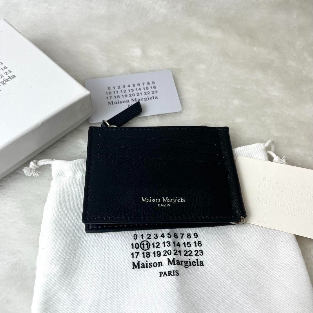 新品 Maison Margiela マネークリップ ウォレット ブラック