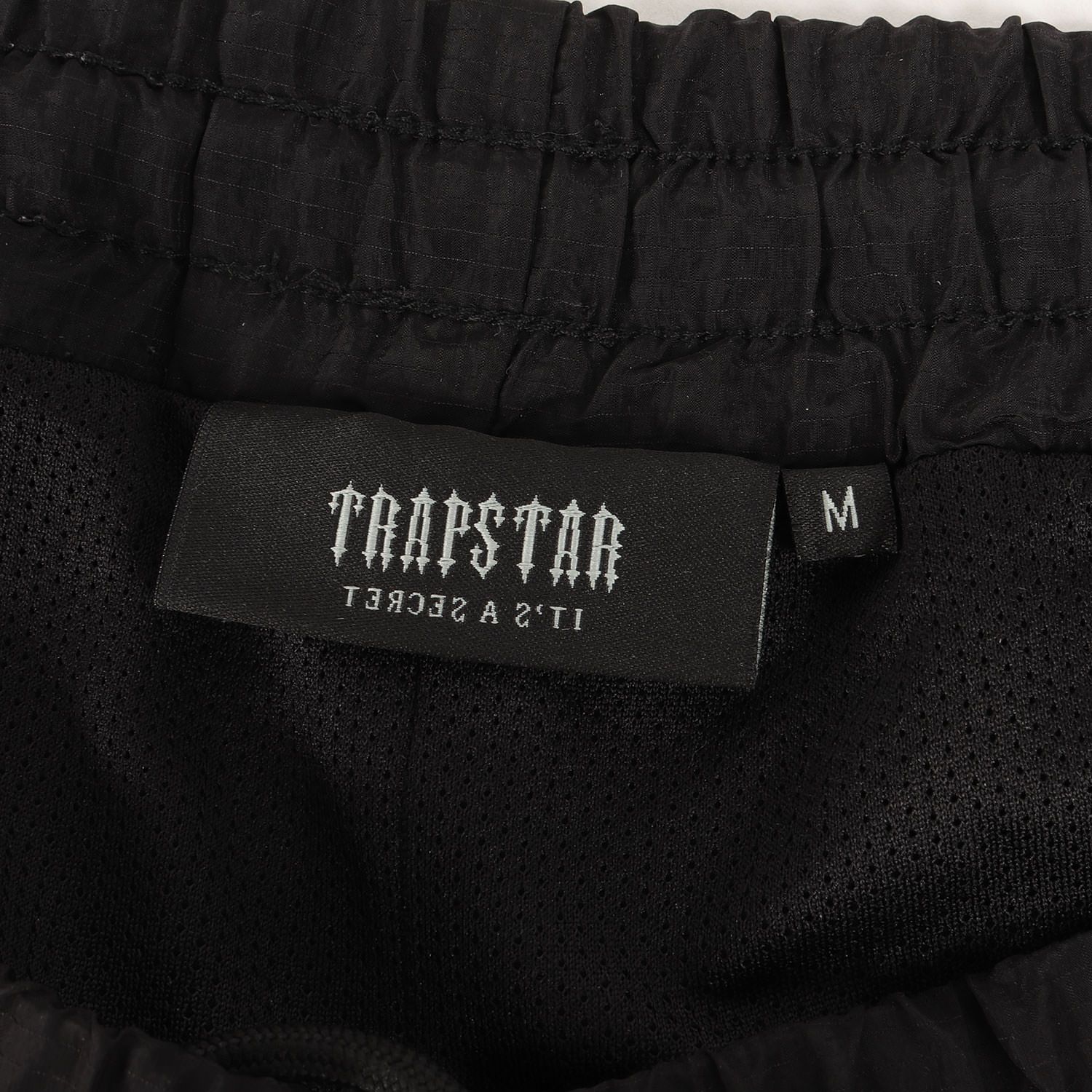 Trapstar トラップスター パンツ サイズ:M リップストップ ナイロン トラック パンツ イージー ブラック 黒 ボトムス ズボン ブランド  カジュアル