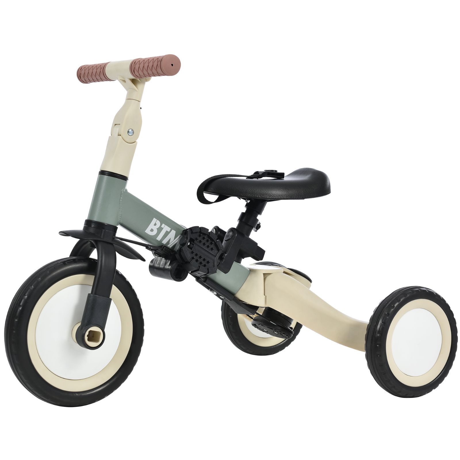 三輪車｜一台4役｜ベビーカー機能｜1-5歳向け｜組み立て簡単｜MS199289MAA
